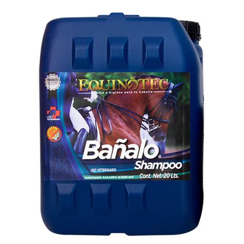 SHAMPOO BAÑALO P/CABALLO EQUINOTEC 20 .